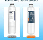 Crystala Filters Compatible with Samsung DA29-00020B Refrigerator Water Filter, DA29-00020A/B, DA29-00020B-1, HAF-CIN/EXP, 46-9101, RF4267HARS, RF25HMEDBSR, RF28HMEDBSR, RS25J500DSR, 2 Pack