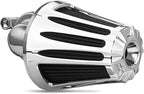 Big Sucker cone Air filter intake for harley air Cleaner Sportster Softail fatboy heritage dyna touring street road king Glide (Deep style -Chromed, TypeB: Touring 01-07, Softail Dyna 99-15)
