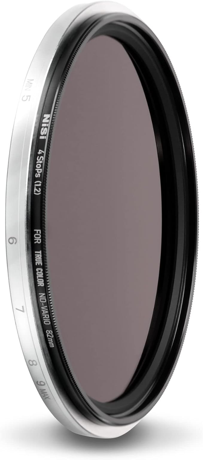 NiSi - 77mm Swift System VND Mist Kit, 1-5 Stop True Color Variable Neutral Density Filter, Swift Adapter Ring, Two Friction-Mounted Filters (ND16 4-Stop, Black Mist 1/4), Photography and Videography