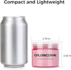 COLORCORAL Cleaning Gel for Car Universal Gel Cleaner Auto Detailing Car Vent Keyboard Cleaning Putty Car Interior Cleaner Dashboard Dust Remover Putty Auto Duster Cleaning Kit 160G - Rose Red
