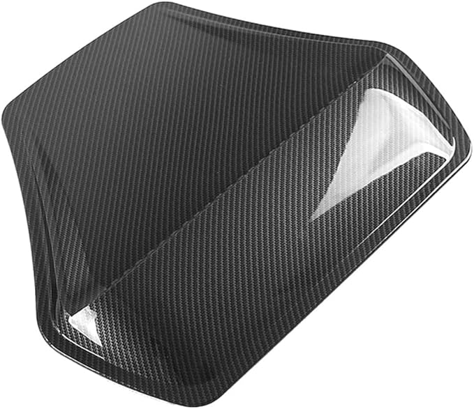 Car Hood Engine Air Outlet Vent Cover Trim Air Flow Intake Cover Trim Compatible For Honda And Civic 2016-2020(Black)