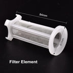Agricultural pump filter,precision,10/20/25mm Pagoda Hose Filter, Sprayer Car Washing Strainer, Garden Irrigation Fittings, Aquarium Fish Tank Soft Water Pipe Filters, 1pcs(Filter Element)