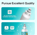 ICEPURE PRO ADQ36006101 NSF/ANSI 401 Certified Replacement for LG LT700P, Kenmore Elite 9690, ADQ36006102, RFC 1200A, 46-9690 ADQ36006101-S WSL-3 FML-3 Refrigerator Water and LT120F Air Filte, 4Combo
