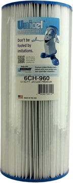 Unicel 6CH-960 52 Square Foot Media Replacement Hot Tub Spa Filter Cartridge with 113 Pleats, 1 Pack