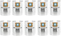 10 Pack Shop Vac 5-8 Gallon Filter Bags, ALYYDBG Type E 90661 9066100 9066133, Type H 90671 9067100 9067133 Disposable Dust bags