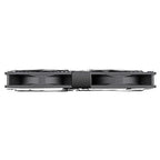 Big Airflow Computer Fan 2 * 120 mm x 25 mm 162CFM Small Brushless Axial Cooling Fan, AC 100V - 240V Speed Control Fan, for Cabinet Case Chassis Server Workstation Amplifier Greenhouse Cooling (2)
