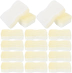 Alipis 15pcs Lampshade Cleaner Sponges Set, Reusable Dry Cleaning Soot Remover Sponges for Fabric, Dust and Pet Hair Removal, Non-Scratch Household Cleaning Tools