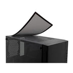 140mm Fan Filter,HFEIX Computer Case Dustproof Magnetic Frame Mesh Black 2Pack(140x280mm)