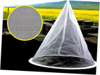 SECFOU 2pcs Fine Gauze Mesh Honey Strainer Filter Net for Kitchen Use for Homemade Honey Drinks and Filtering Waste Reusable and Easy to Clean