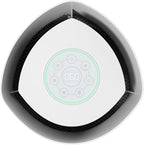 GermGuardian Airsafe+ XL Intelligent Air Purifier for Home, Wildfire Smoke, Pollen, Odors with HEPA Pure Filter, UV-C, Air Quality Indicator, for Large Rooms 1680 sq. ft, 20”, Gray/White, AC3200