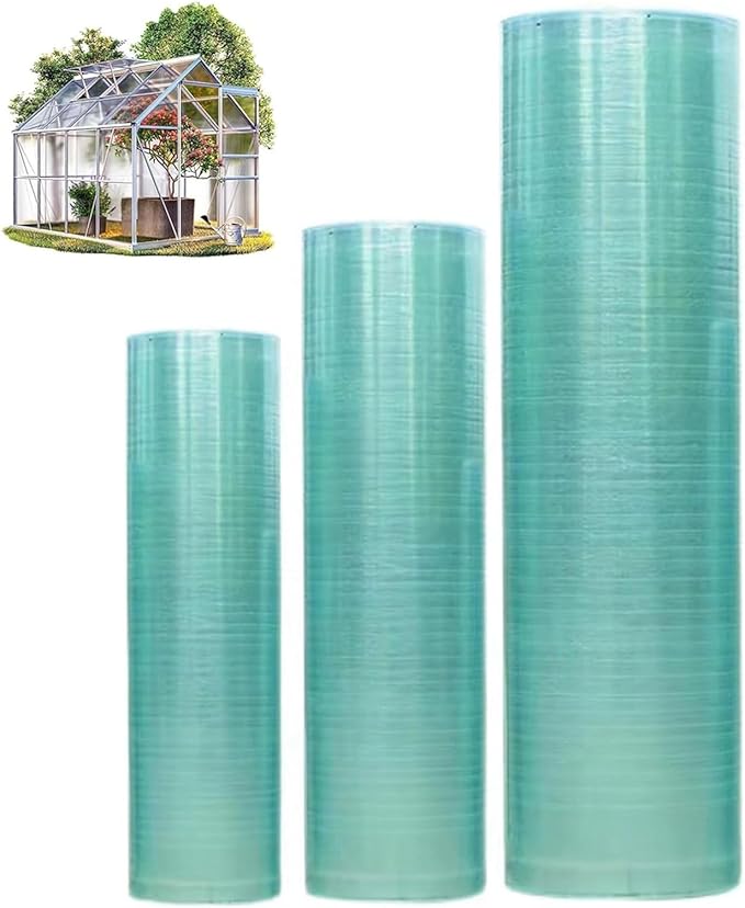 Glass Roof Pergola Polycarbonate Roofing Roll Polycarbonate Panels for Sunrooms, Open-Air Gardens, Greenhouses, Agricultural Use, Sheds(0.7x15m)