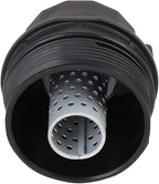X AUTOHAUX Black Car Oil Engine Filter Housing Cap Cover Assembly 15620-36020 for Toyota Avalon Camry Highlander RAV4 for Lexus IS250 IS350 GS200t GS350 GS450h RX350