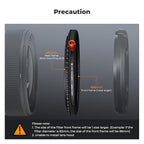 K&F CONCEPT 40.5mm Black Diffusion Mist Effect 1/4 & Variable ND2-32(1-5 Stops) & Circular Polarizing Filter CPL-in 1 HD Lens Filter with 28 Multi-Coatings for Camera Lenses (Nano-X Series)