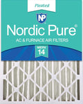 Nordic Pure 16x25x4 (Actual Size: 15 1/2 x 24 1/2 x 3 5/8) Pleated MERV 14 Air Filter 1 Pack