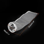 uxcell Paint Filter Bag 40 Mesh (31.9"x7") Nylon Strainer for Filtering Paint, Gasoline, Fuel