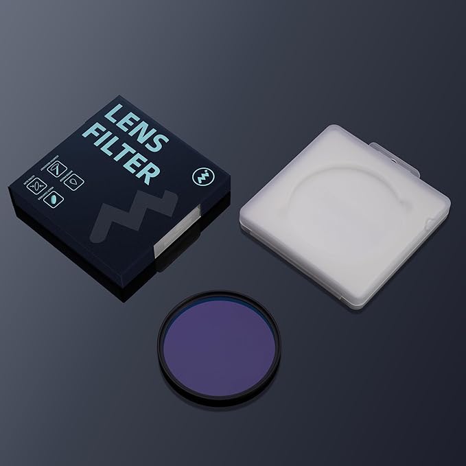 Walking Way 77mm Natural Night Filter for Light Pollution Reduction Nano-Coated Optical Glass for Night Sky/Astrophotography/Star Clarity Anti-Light Pollution Filter