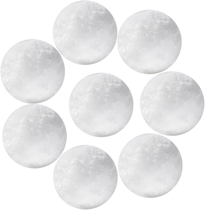 VEVOR Pool Filter Balls for Sand Filter, 3.5 lbs, Filter Balls Replace Pool Filter Sand, Reusable Polyester Fiber Filter Media Balls with Wash Bag, for Swimming Pool Above Ground Pool Aquarium Tank