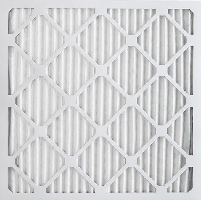 Nordic Pure 25x25x1 (Actual Size: 24 1/2 x 24 1/2 x 3/4) Pleated MERV 12 Air Filters 2 Pack
