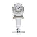 PneumaticPlus SAR300T-N03BG Air Pressure Regulator 3/8" NPT, T-Handle, Gauge & Bracket
