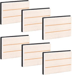 Doc's Diesel Engine Air Filter 6-Pack DPA3462-6 | Compatible with RAM 1500 3.0L EcoDiesel 2014+ | Replaces 68441763AA