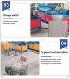 Stainless Steel Filter Wire Mesh Making Machine Industrial Crimped Wire Mesh Production Line