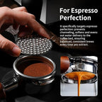 watchget 53mm Espresso Puck Screen Reusable Mesh Coffee Filter 0.8mm Thickness Puck Screen Stainless Steel Lower Shower Screen for 54mm Protafilter Basket