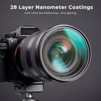 K&F CONCEPT 62mm Black Diffusion 1/2 Filter Mist Cinematic Effect Lens Filter with 28 Multi-Layer Coatings Waterproof/Scratch Resistant for Video/Vlog/Portrait Photography (Nano-X Series)