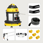 HTS558 Walnut Blaster Machine, Valve Carbon Deposits Cleaner for Automotive Engine Intake & Valvetronic System, 110V/220V Walnut Blasting Cleaning Machine,Walnut Shell Sand Blasting Cleaner Tool