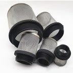 Heavy-Duty Plastic Strainer 1/2 3/4 - Male Inline Filter with Mesh Net for Pond Pumps & Greenhouse Watering(4")