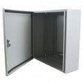 Electrical Enclosure Box 24" x 20" x 8" Carbon Steel Electrical Junction Boxes Wall Mount Waterproof Dustproof Metal Box with Safety Locks for Outdoor Indoor Use