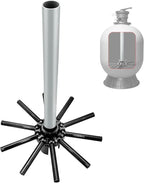 SX244DA Lateral Assembly with Center Pipe Compatible with Hayward s244t Sand Filter Tank, Threaded Lateral Assembly for Hayward S244TC, S270T, S270T2, Spa Pool Sand Filter Replacement Parts