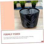 2-Pack Grow Tent Vent Covers Drawstring and Fixed Buckle 20x16.5cm Oxford Cloth Dust Protection for Plant Grow Tents