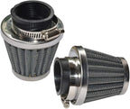 Baitaihem Pack of 2 Motorcycle POD Air Filter Dirt Pocket Bike ATV Pit Bike 35 38 39 40 42 46 48 50 52 54mm (54mm)