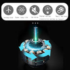 Inline Extractor Duct Fan with Speed Controller 3 Inch/75mm Air Diffuser Booster 10W 12V Air Circulation Blower for Greenhouse Attic Wardrobe