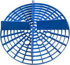 Car Wash Bucket Insert, 2PCS 10" Diameter Dustproof Dirt Grit Trap Vehicle Wash Filter, Remove Debris Automotive Detailing Cleaning Washing Kit, Universal for SUV RV Truck (Blue)