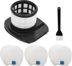 IX141 Filter Replacement for Shark IX141AMZ IX140 IX142 IX144 IZ140 IZ141 IZ142 IZ242 WZ140 WZ240 WZ250 UZ145 UZ155 QZ140 Pet Cordless Stick Vacuum, Part 616FJ140 & 617FJ140, 1 HEPA 3 Foam Felt Filter