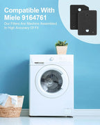 9164761 Foam Filter Replacement for All Miele T1 Heat Pump Tumble Dryers TMB540WP TKS850WP TKG840WP TKS650WP TKB150WP TKG450WP TCJ680WP TCE520WP Parts (2)