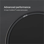 Urth 58mm Magnetic Ethereal White Mist ¼ Diffusion Lens Filter (Plus) — Cinematic Effect, 20-Layer Nano-Coated Light Dispersing Particles