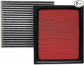 Engine & Cabin Air Filter For rav4 Hybrid (2016-2018),CT200h (2011-2017),NX300h (2015-2021),Prius (2010-2015),Prius Plug-In (2012-2015),Prius V (2012-2018).Replacement for CF10285,CP285