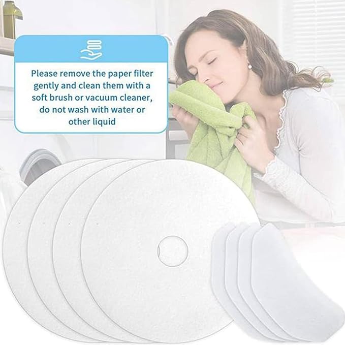 REDYY 40 Pieces Cloth Portable Dryer Exhaust Filters Set Universal Dryer Lint