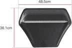 Car Hood Engine Air Outlet Vent Cover Trim Air Flow Intake Cover Trim Compatible For Honda And Civic 2016-2020(Black)