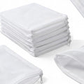 10PCS Aquarium Filter Media Bags with Drawstring Zipper, Reusable Fine Mesh Bags for Activated Carbon, Bio Balls, Ceramic Rings, Substrate, Fish Tank Filter Accessories