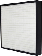 16x25x4 Mini-Pleat Synthetic Panel Air Filter – 4” – Box Plastic Frame – MERV 15 ASHRAE 52.2 – High-Efficiency HVAC Filter for Commercial & Industrial Use – (Pack of 3)