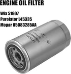 6.7 Cummins Diesel Filters Kit Compatible with 2013-2018 Ram 2500 3500 4500 5500 6.7L Cummins Diesel Oil Fue Engine Cabin Air Separator Filtration 5083285AA 53034051AB 68406048AA 68157291AA 68197867AA