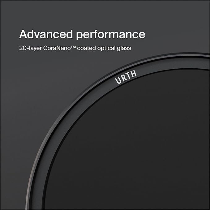 Urth 72mm Magnetic Ethereal Black Mist ¹⁄₁ Diffusion Lens Filter (Plus) — Cinematic Effect, 20-Layer Nano-Coated Light Dispersing Particles