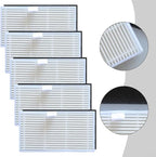 Washable HEPA Filters For Uninell UR3 Robot Vacuum Cleaner, Filter Paper Captures Fine Dust, Sturdy And Long-Lasting, Helps Keep Air Fresh And Floors Hygienic(20 PACK)