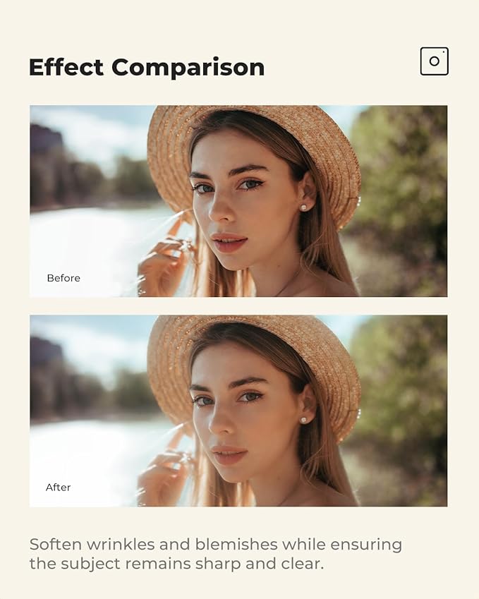 K&F CONCEPT 95mm Black Diffusion 1/4 Filter Mist Cinematic Effect Filter with 28 Multi-Layer Coatings Waterproof/Scratch Resistant for Video/Vlog/Portrait Photography
