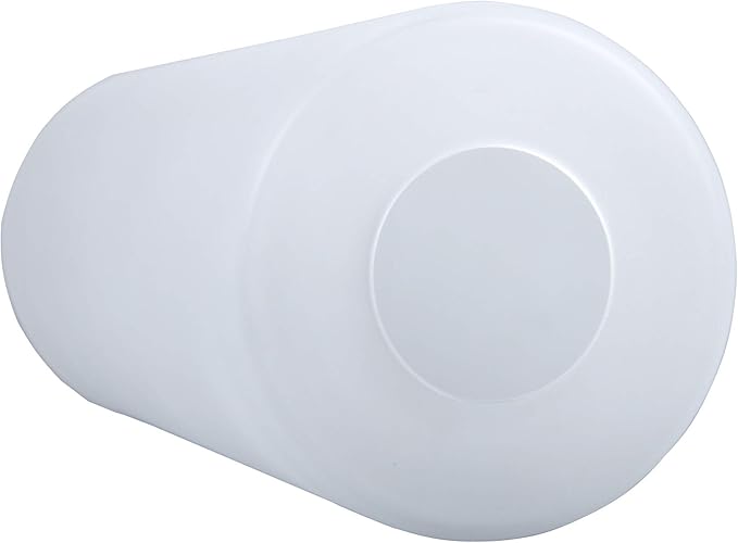 GoLucky Glass Cylinder Shade Accessory - Glass Lamp Fixture Shade Replacement - 1-5/8 Inch Fitter - 3.5"(D) x 14"(H)