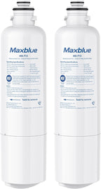 Maxblue BORPLFTR50 Replacement for Bosch® Ultra Clarity® Pro 11032531, 12033030, 11025825, BORPLFTR55, B36CD50SNS, B36CT80SNS, B36CL80ENS, B36FD50SNS, WFC100MF, Refrigerator Water Filter, 2 Filter