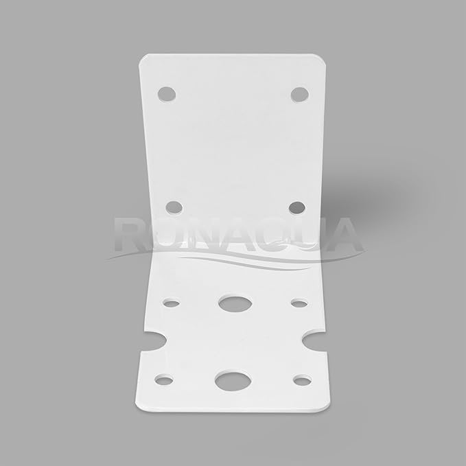 Housing Bracket for Whole House Big Blue 10-inch and 20-inch Filter Housings by Ronaqua WELL-MATCHED with 150061, FM-25W, BB-HB, AP-MB801 (Pack of 6)